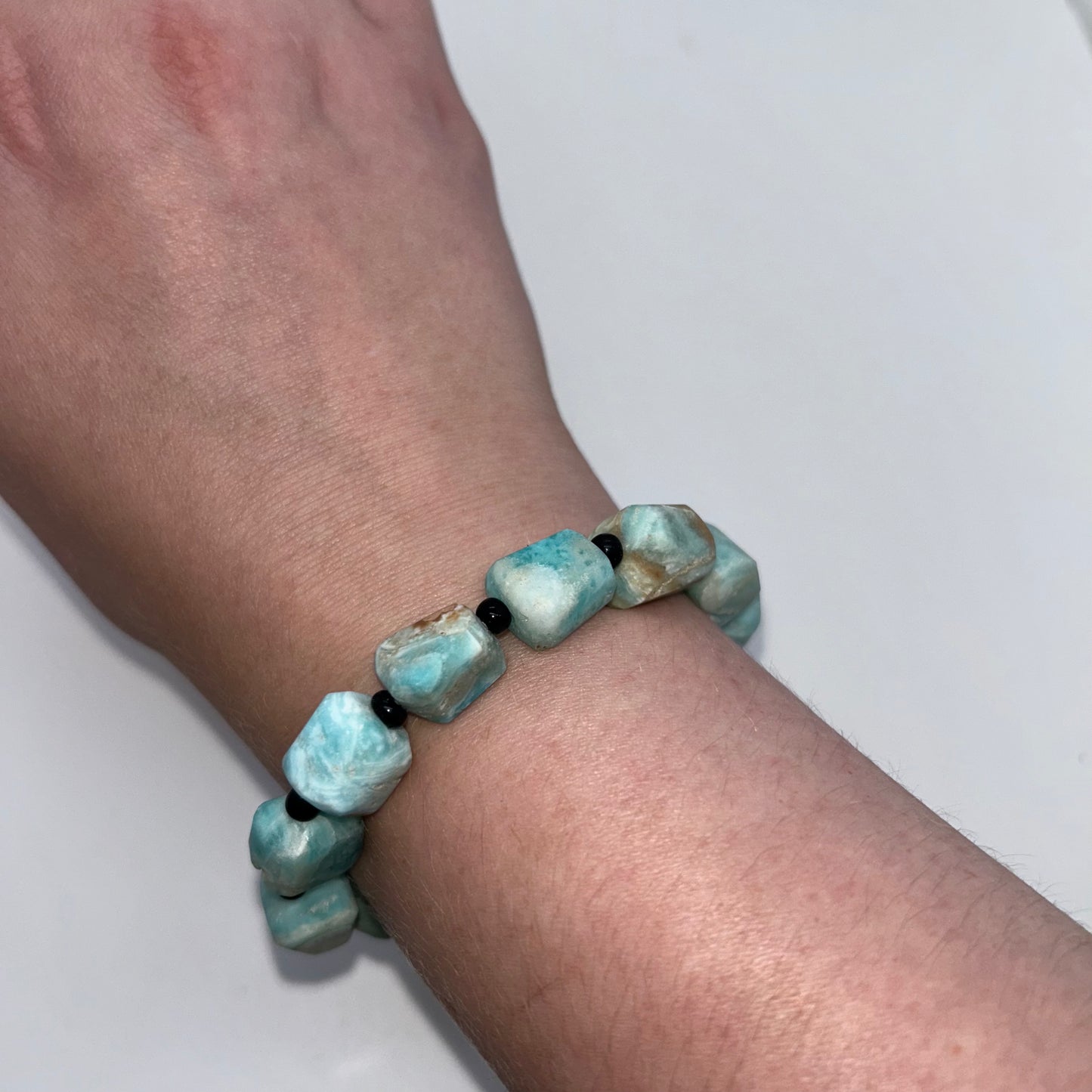 Blue Aragonite Tumbled