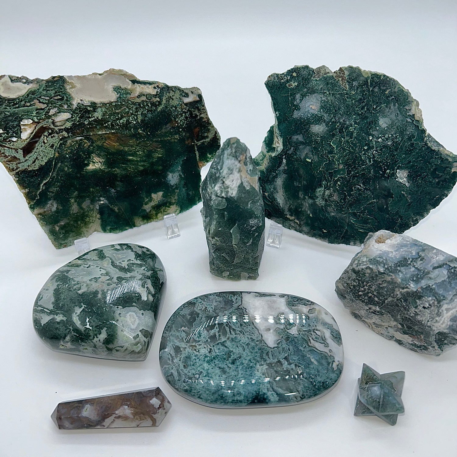 Agate, Moss