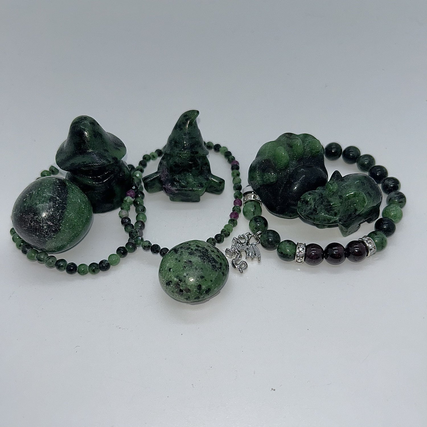 Anyolite (Ruby Zoisite)
