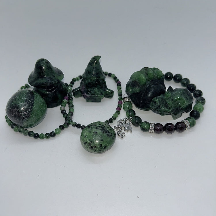 Anyolite (Ruby Zoisite)