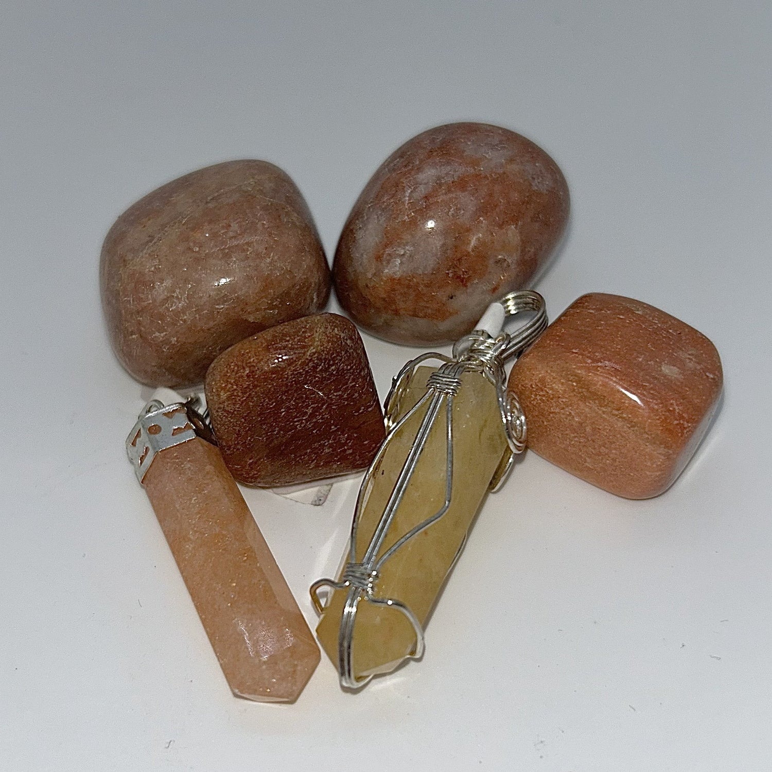Aventurine, Orange/Red