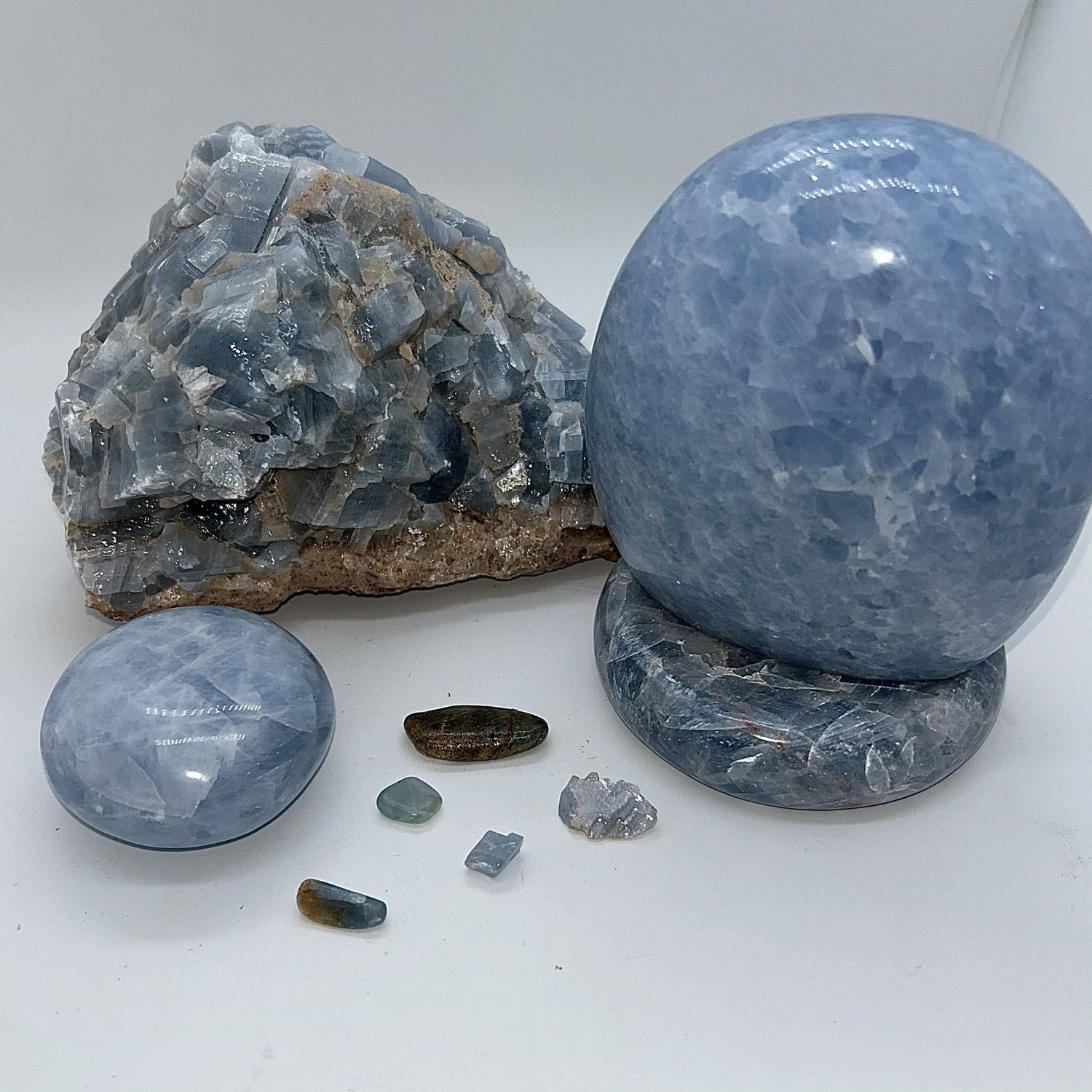 Calcite, Blue