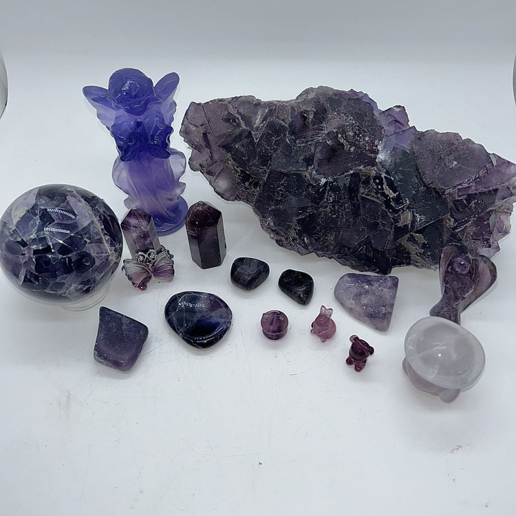 Fluorite, Purple