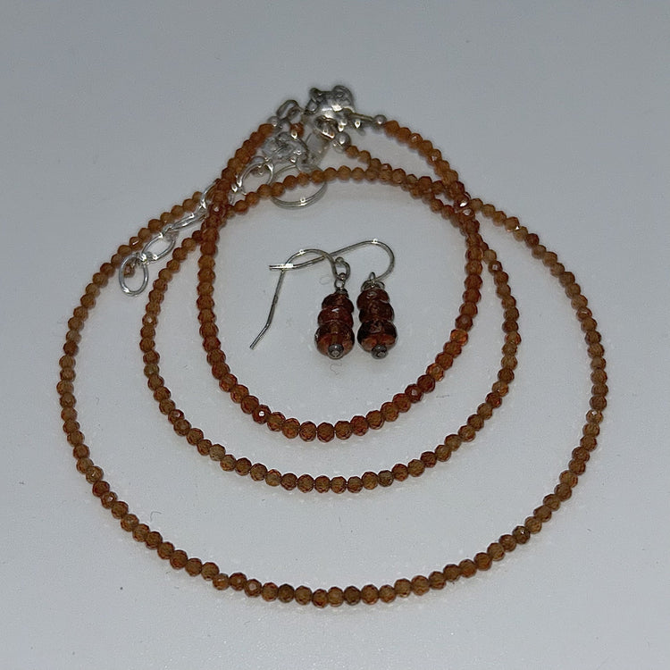 Garnet, Hessonite (Orange/Red)