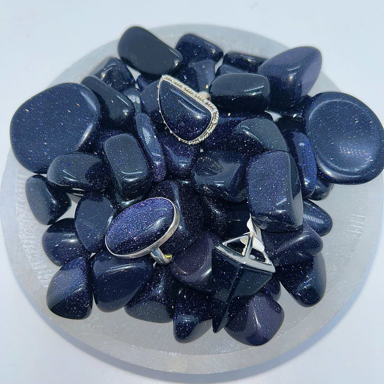 Goldstone, Blue/Purple