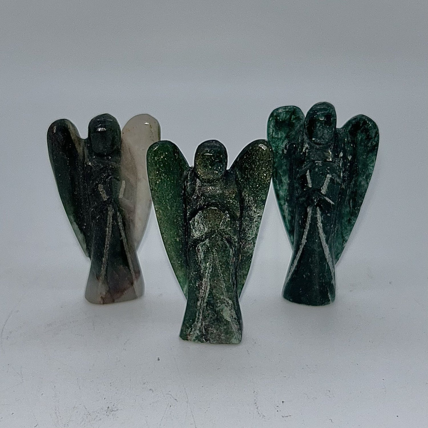 Mica, Green w/ Quartz