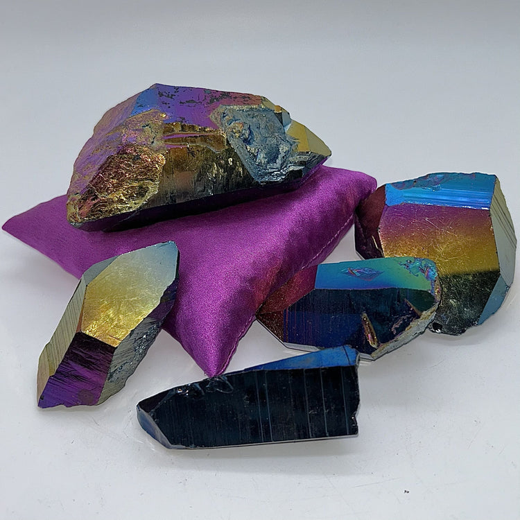 Quartz, Titanium (Flame) Aura