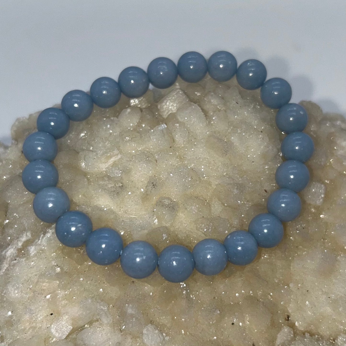Angelite Bracelet (8mm)