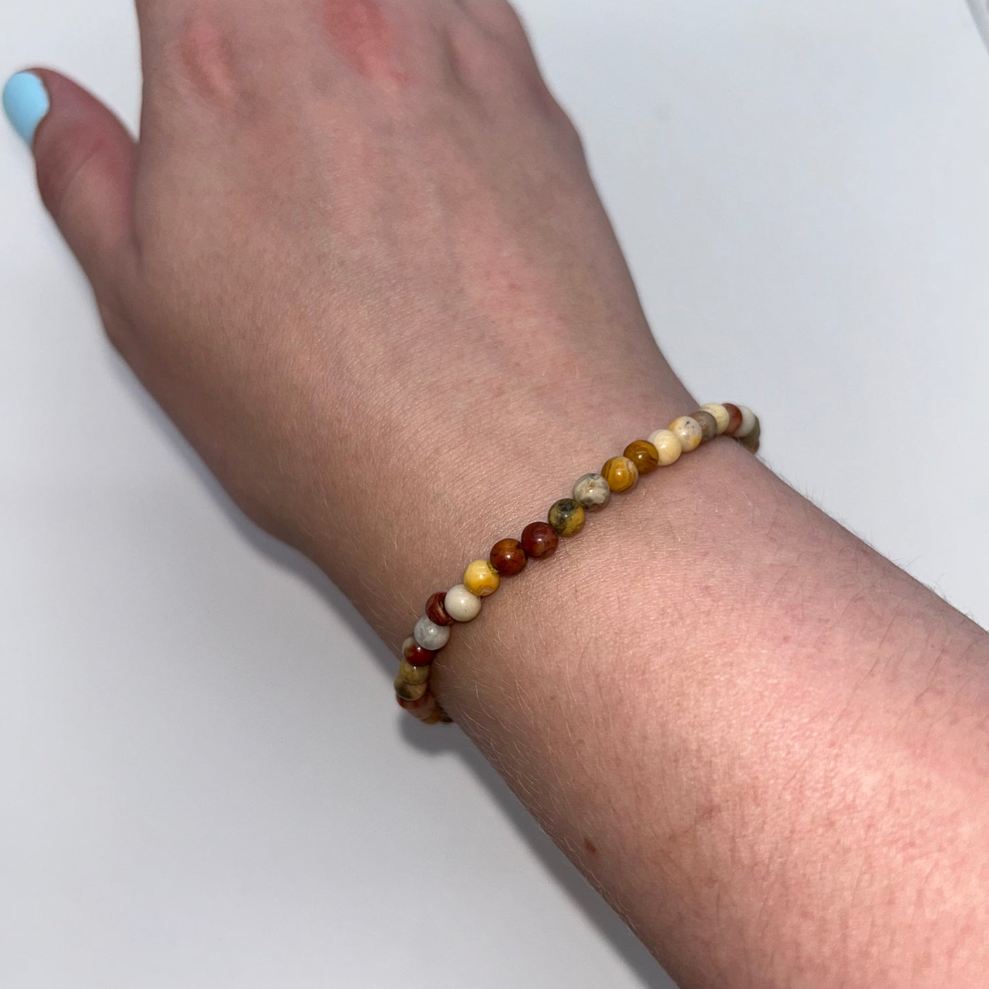 Crazy Lace Agate 4mm