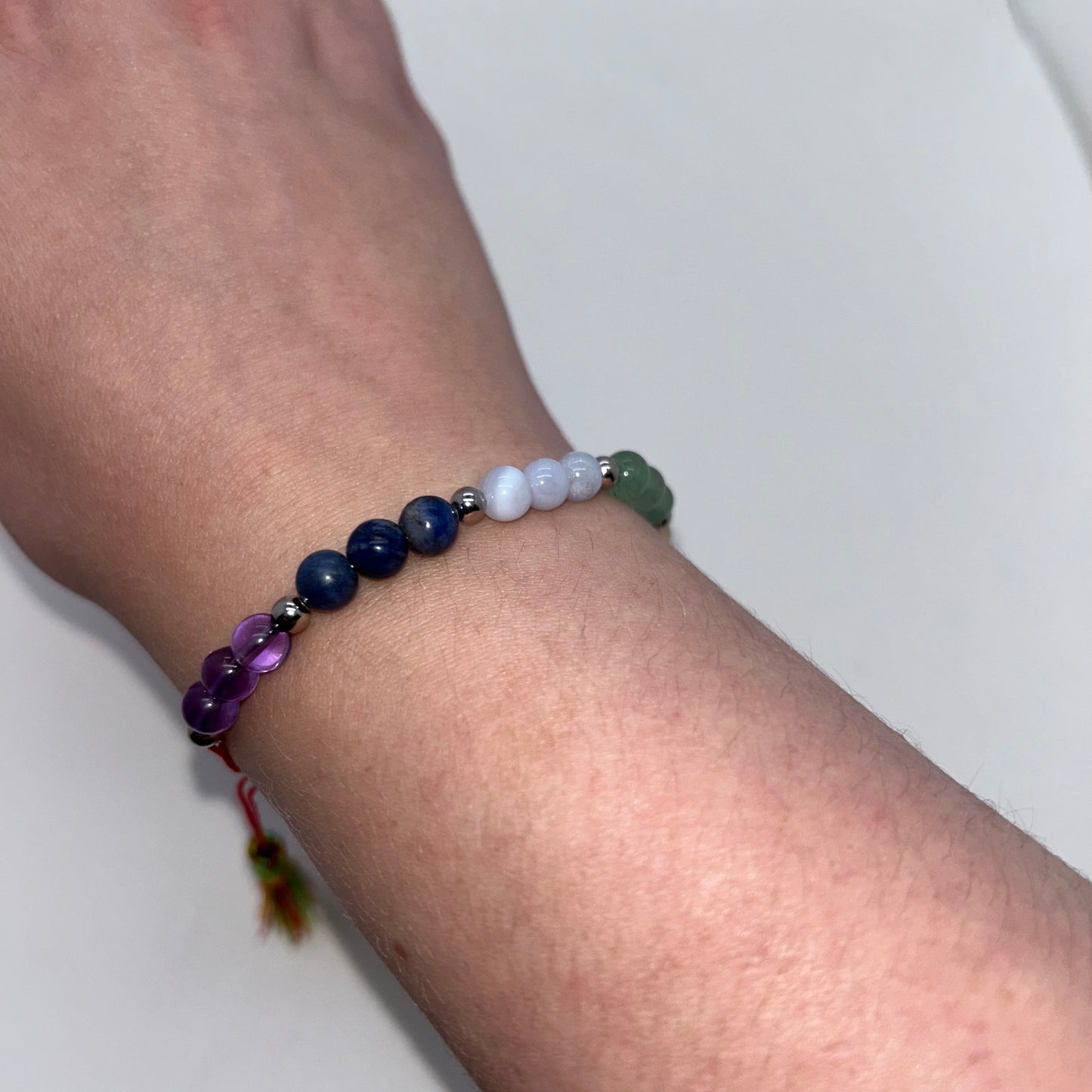 Chakra Tassel Round Br