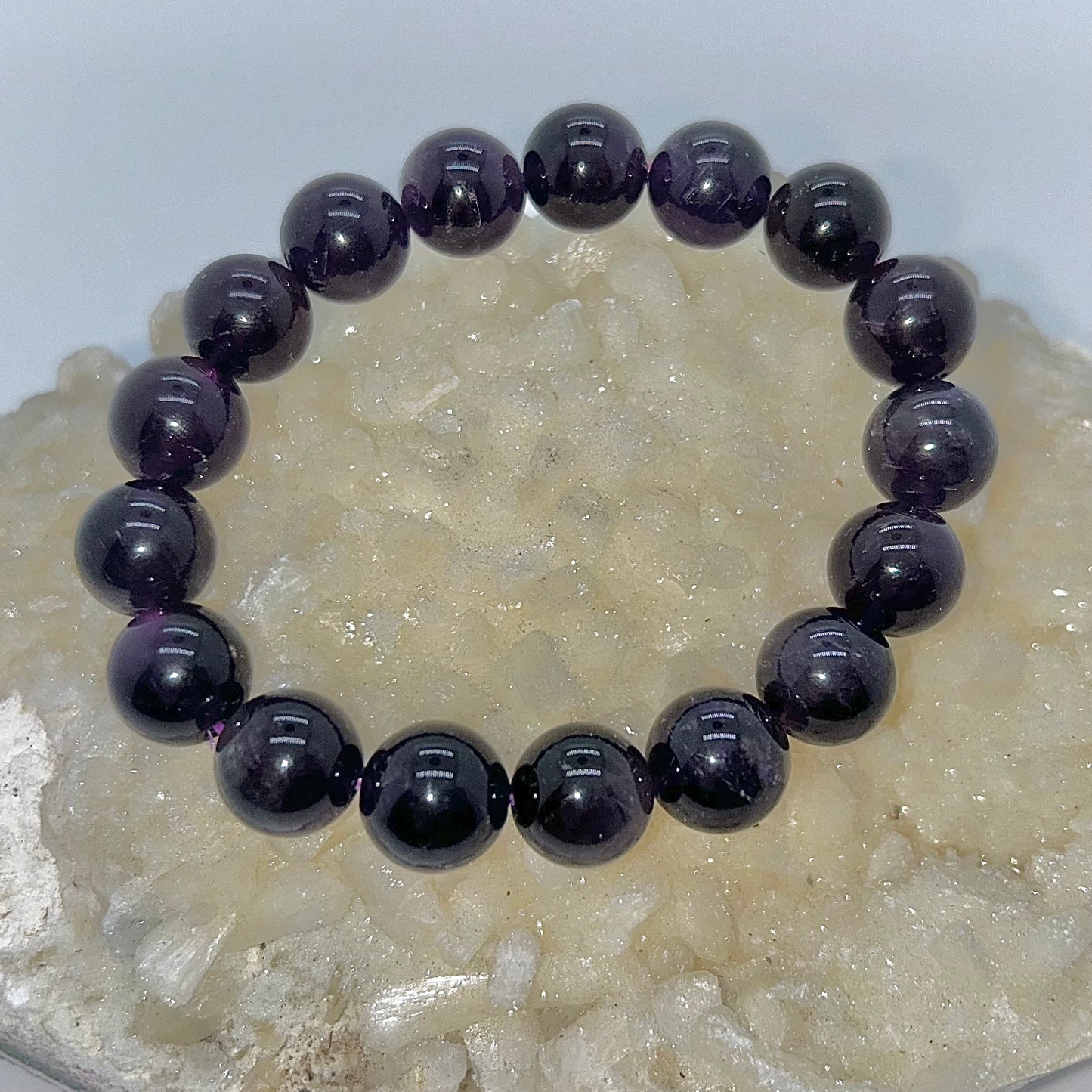 Amethyst Bracelet (12mm)