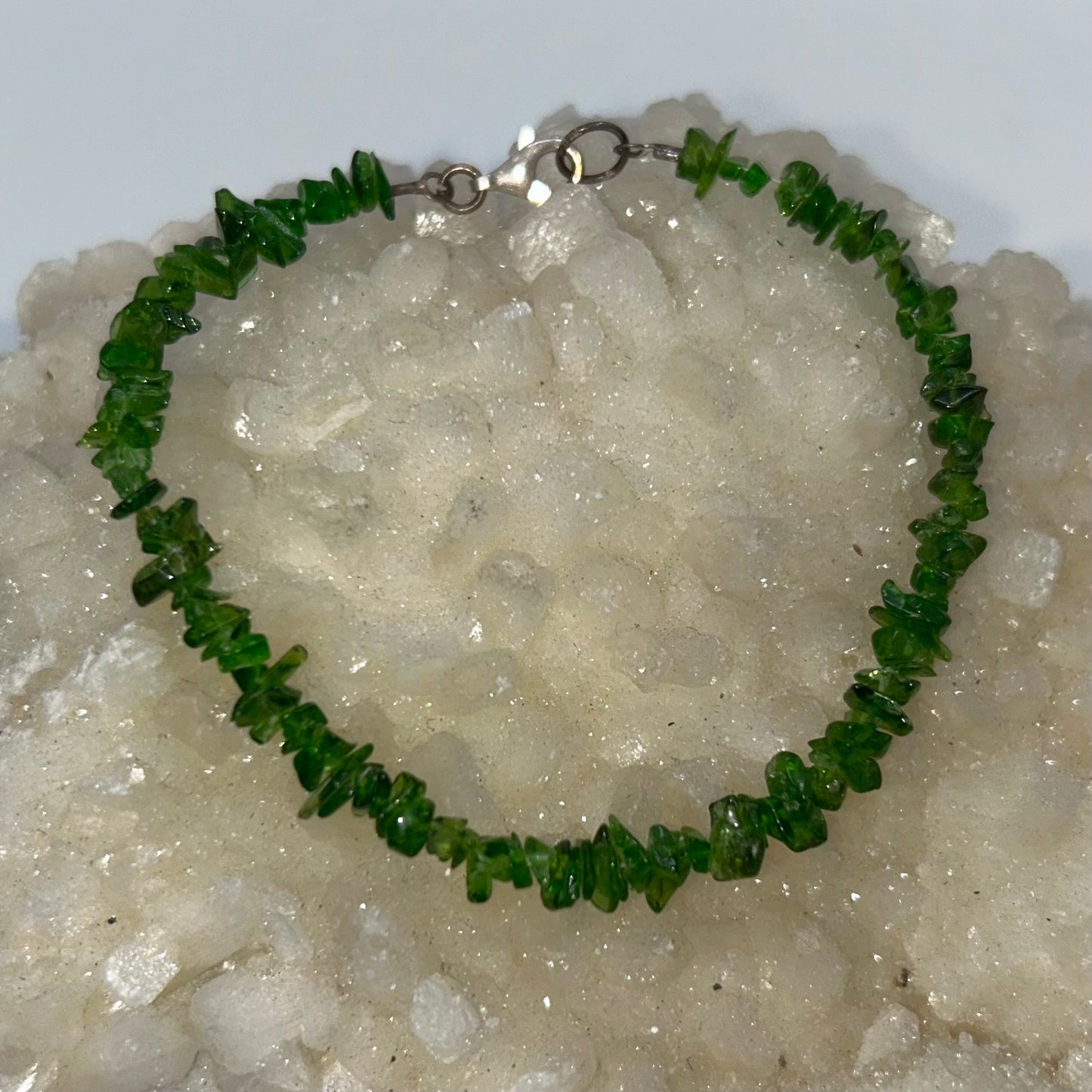 Chip Diopside Sterling Silver