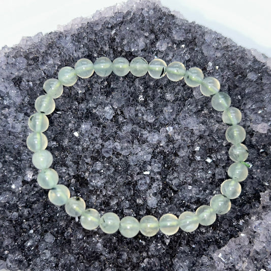 Prehnite/Epidote 6mm