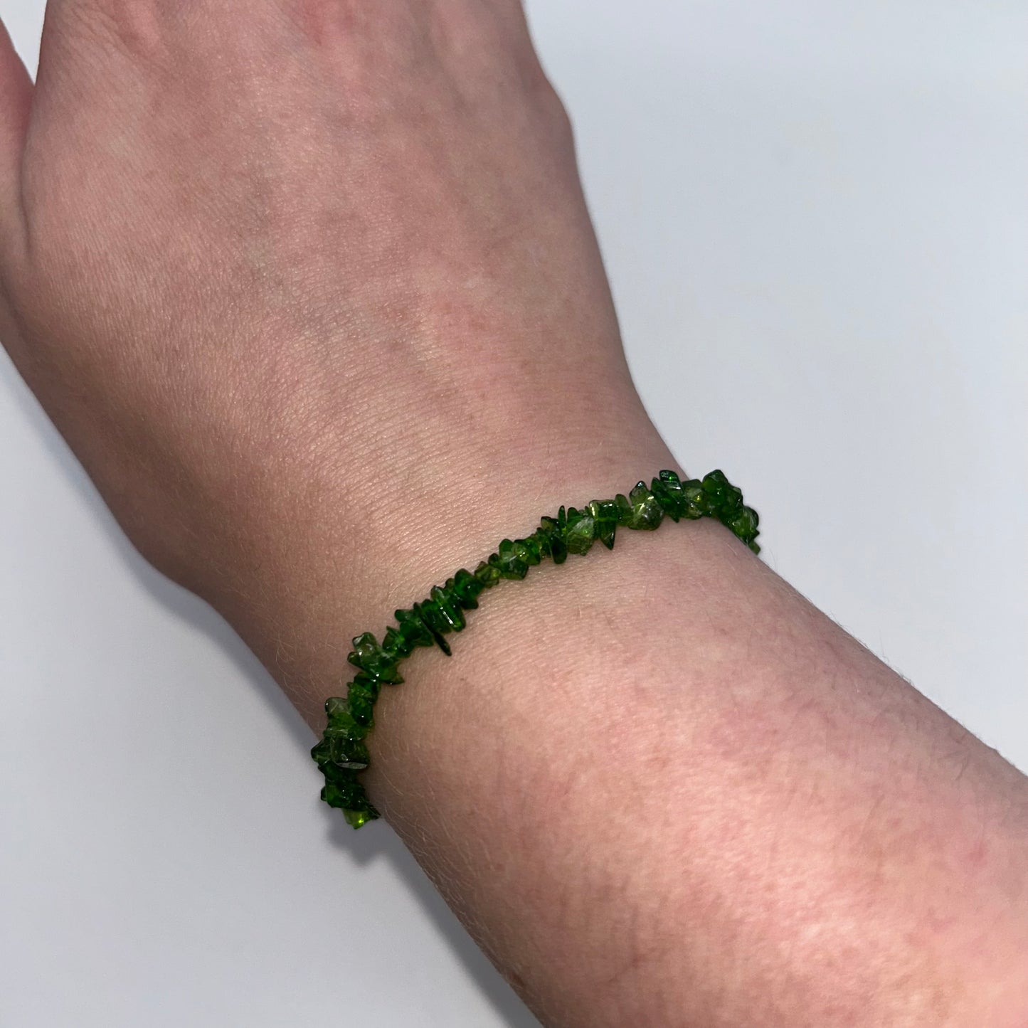 Chip Diopside Sterling Silver