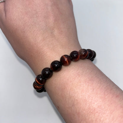 Red Tiger's Eye 10mm - adjustable