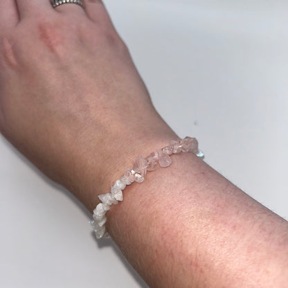 Chip Rose Quartz & Moonstone