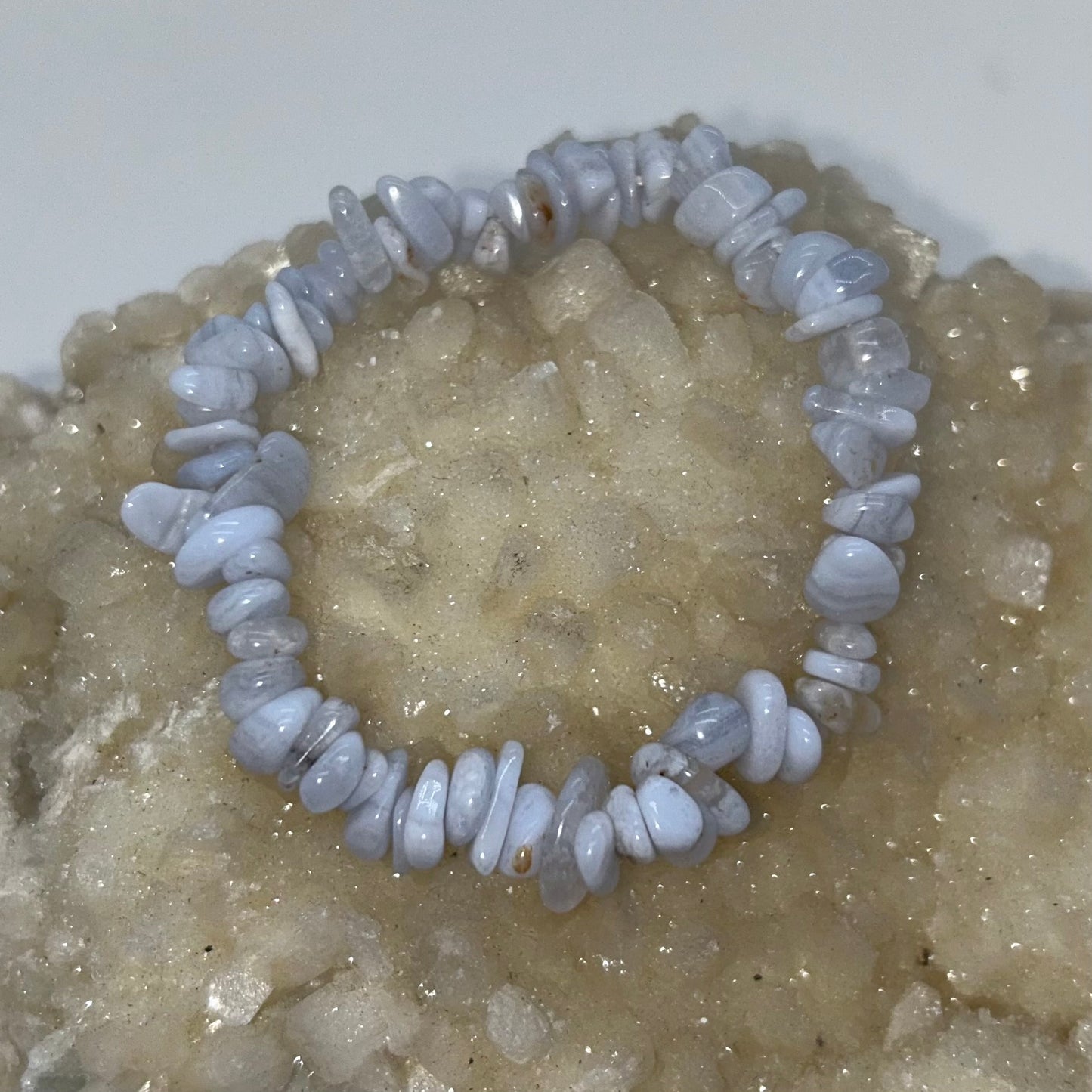 Chip Blue Lace Agate Br