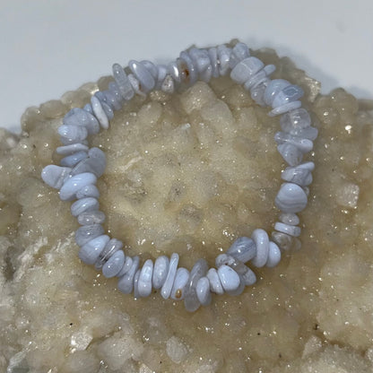 Chip Blue Lace Agate Br