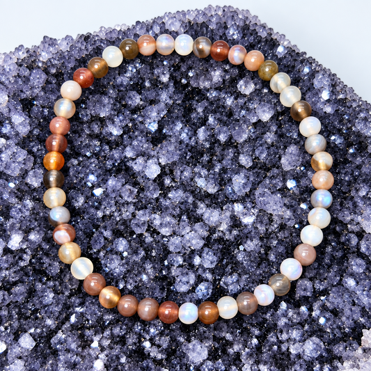 Agate, Botswana Bracelet (4mm)