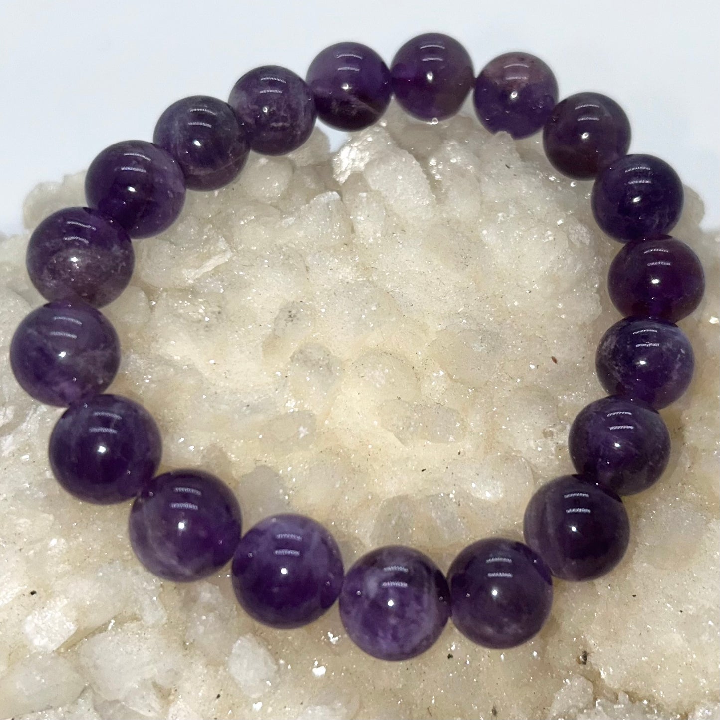 Amethyst Bracelet (10mm)