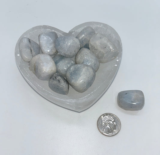 Calcite, Blue Tumble