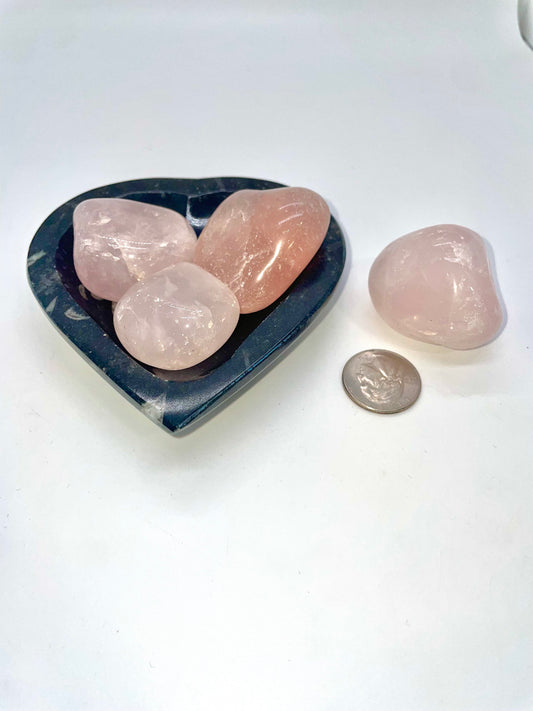 Quartz, Rose Tumble from Brazil