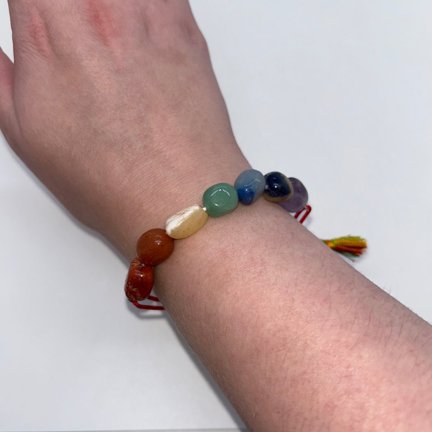 Chakra Tassel Tumbled - adj