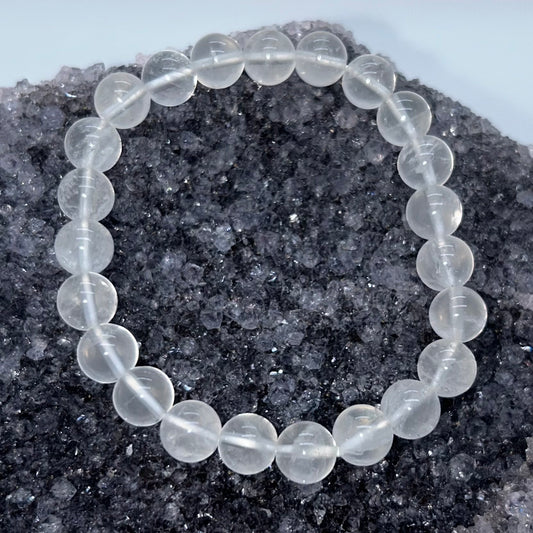 Clear Quartz Bracelet (8mm)