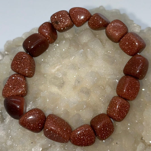 Goldstone Tumbled Br