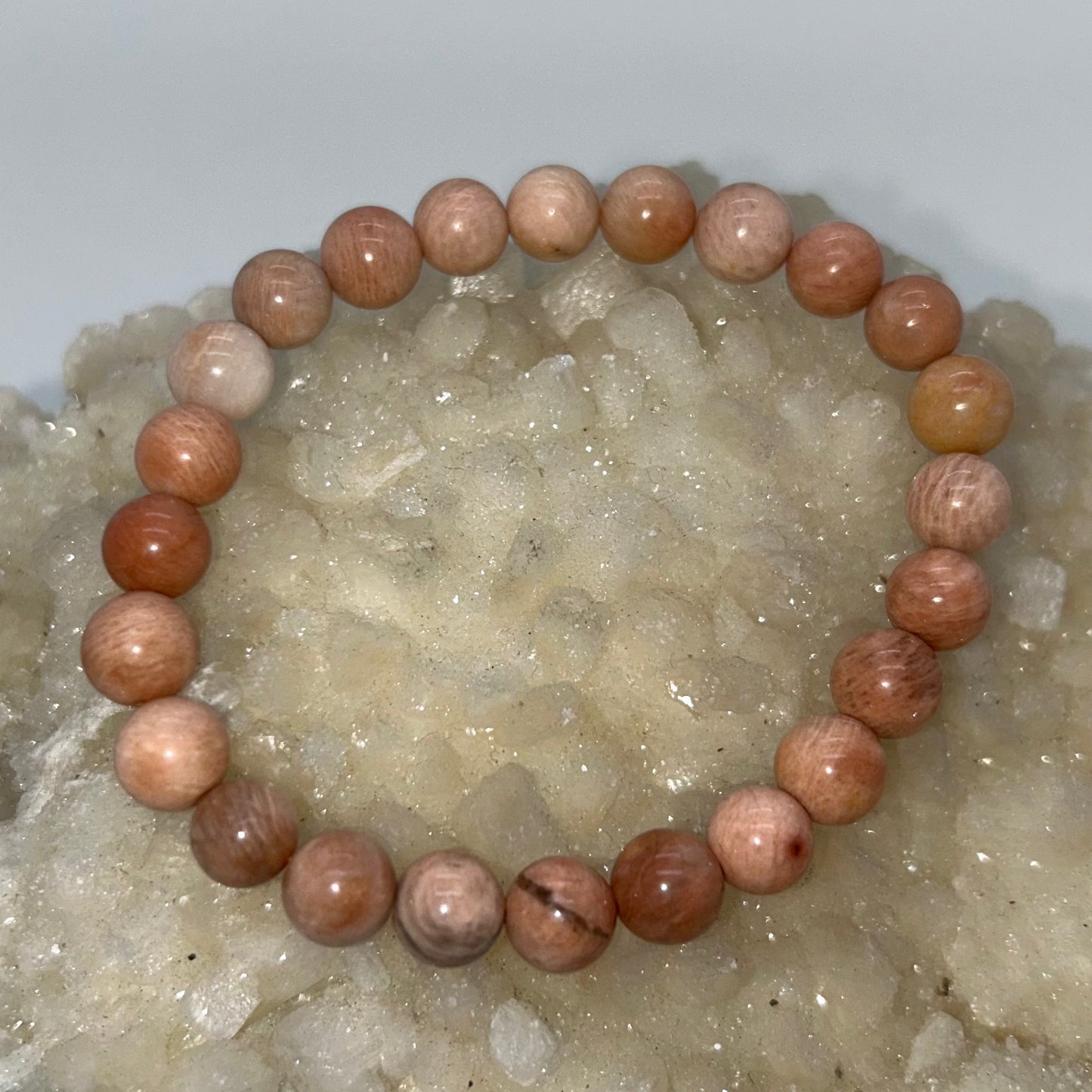 Peach Moonstone 8mm