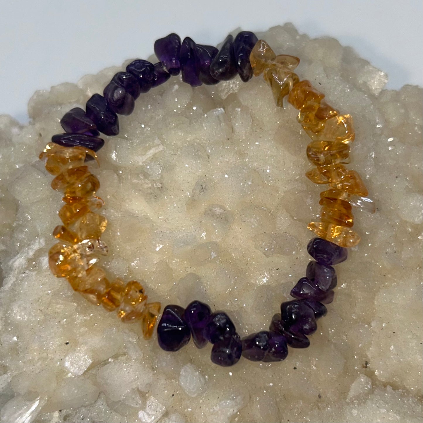 Chip Amethyst & Citrine