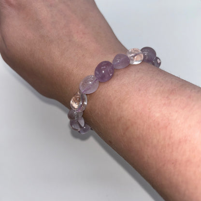 Light Amethyst Tumbled Br.