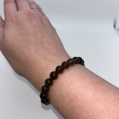 Smoky Quartz 8mm Round