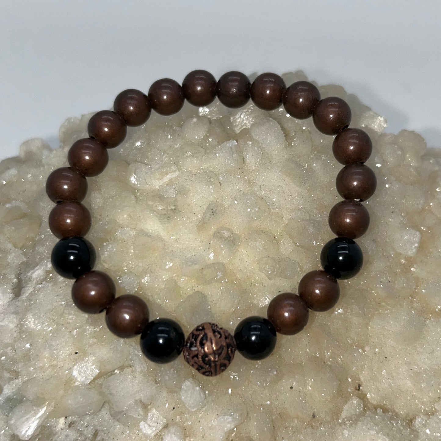 Copper w/ Gemstone 8mm