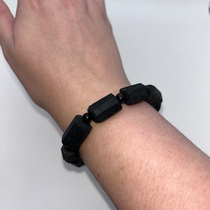Black Tourmaline Tube Br