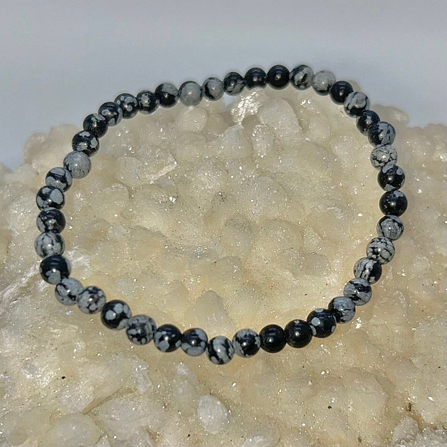Snowflake Obsidian 4mm