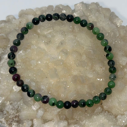 Ruby Zoisite 4mm