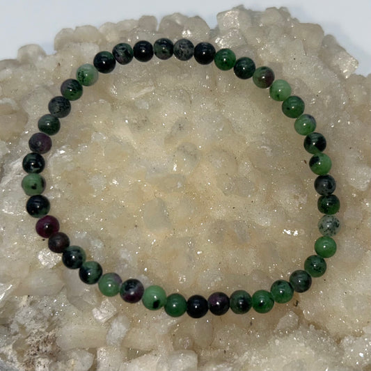 Ruby Zoisite 4mm