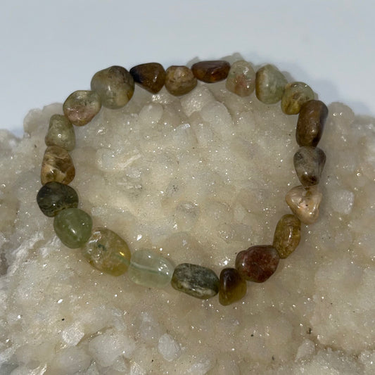 Green Garnet Tumbled