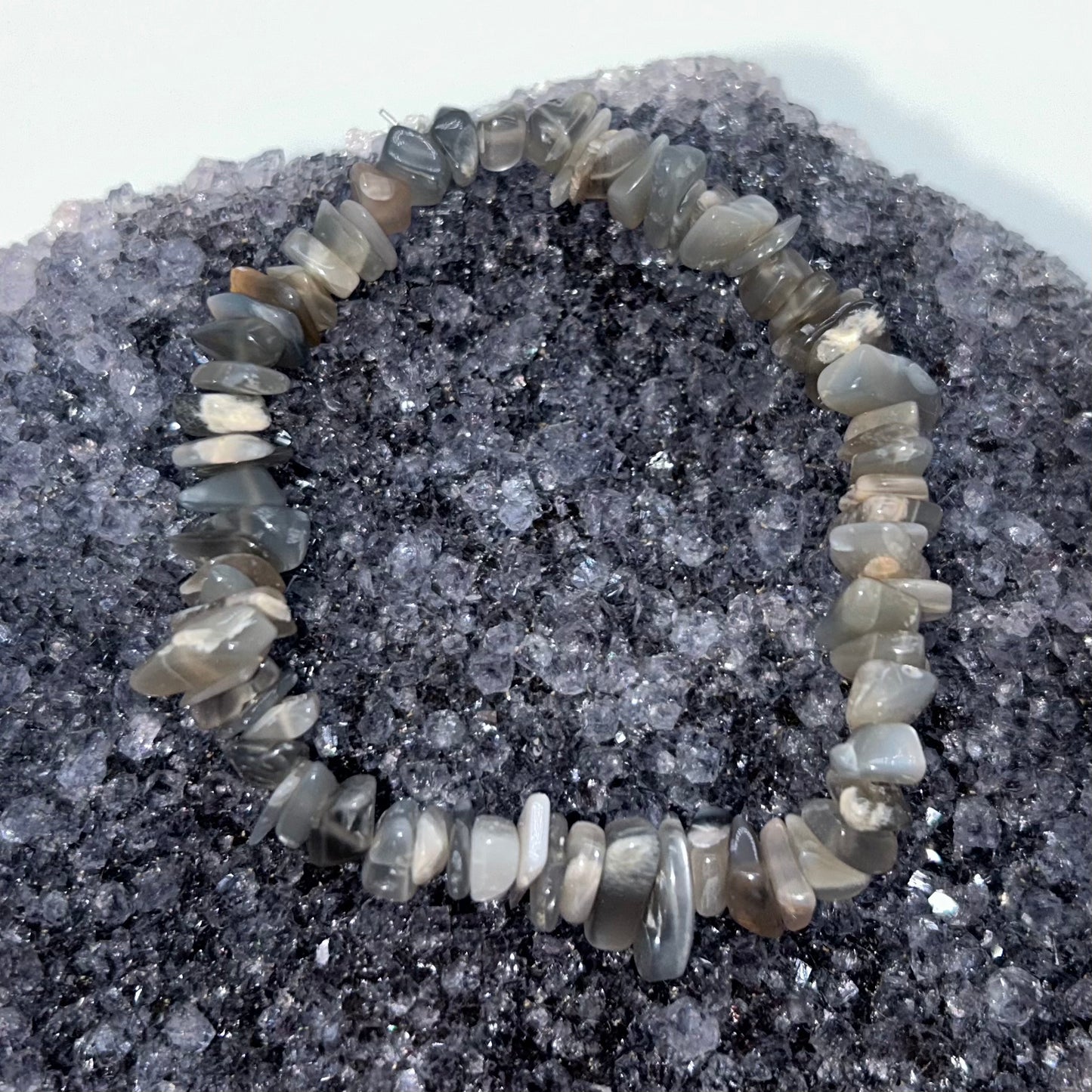 Chip Grey Moonstone