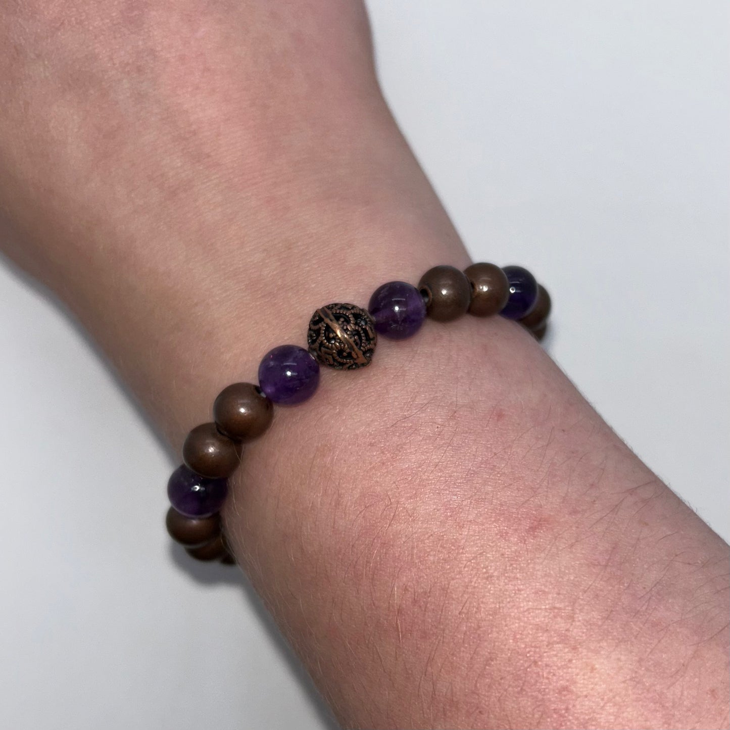 Copper w/ Gemstone 8mm