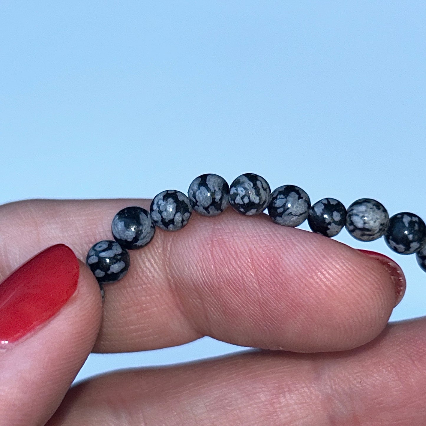 Snowflake Obsidian 4mm