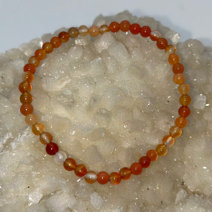 Carnelian Bracelet (4mm)