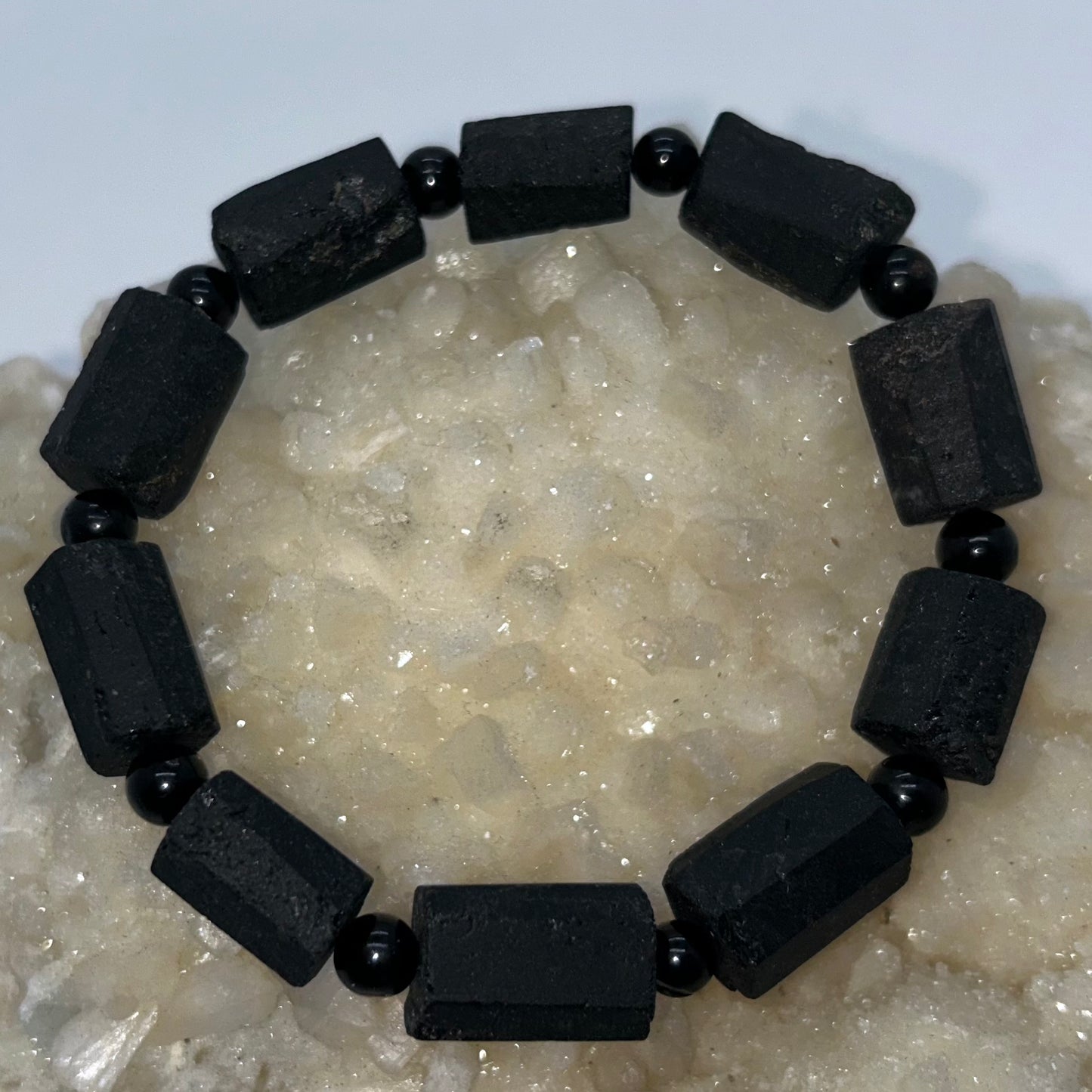 Black Tourmaline Tube Br