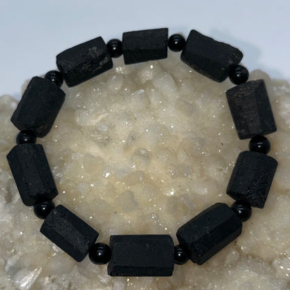Black Tourmaline Tube Br