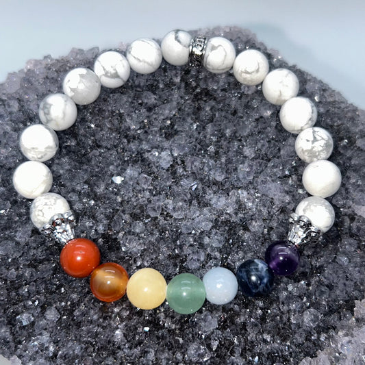 Chakra Stones w/ Howlite Br