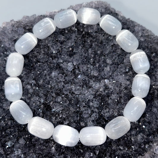 Selenite Tumble Br