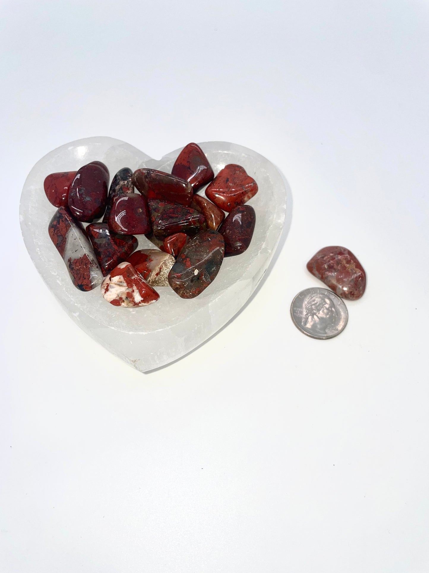 Jasper, Brecciated Red Tumble