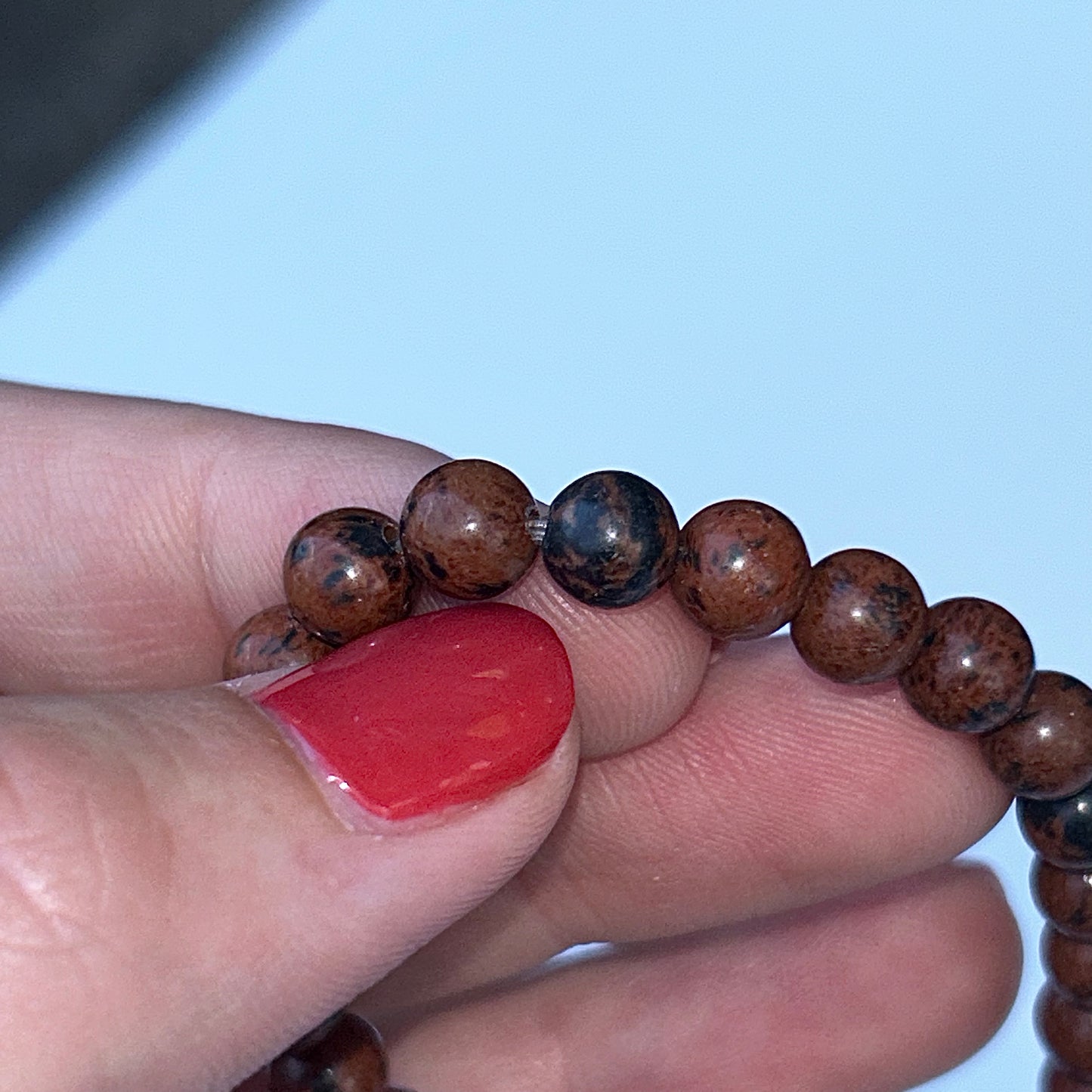 Mahogany Obsidian 6mm