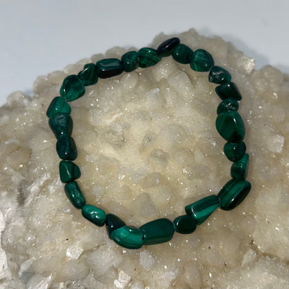 Malachite Tumbled - 8-13mm